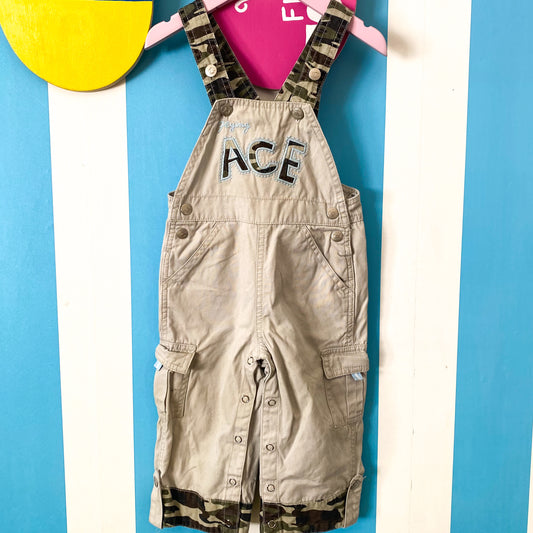 Vintage Teeny Weeny Overalls - Size 1