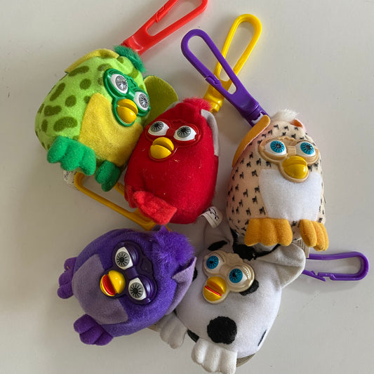 Furby 2001 Mcdonald’s Bag Clips