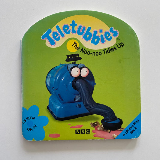 Vintage Teletubbies Lift The Flap Pop Up Book