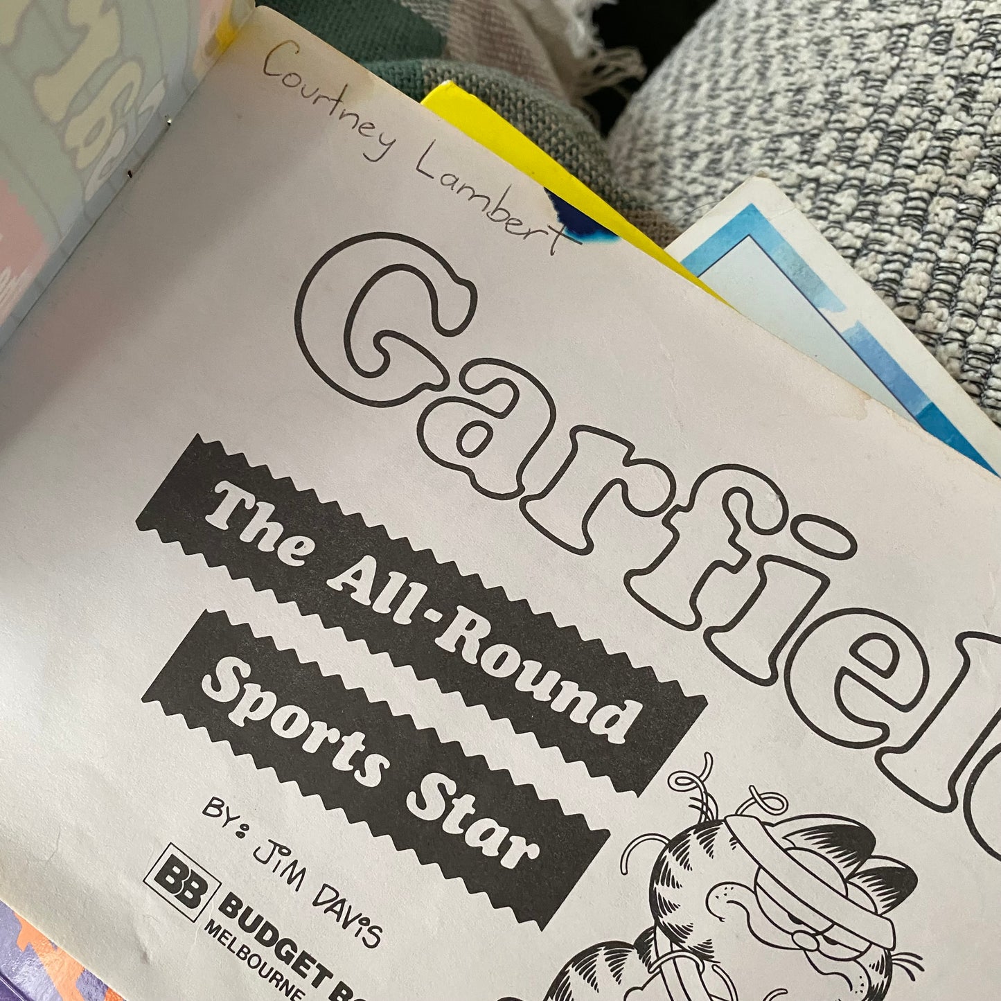 Vintage Garfield Comic Book