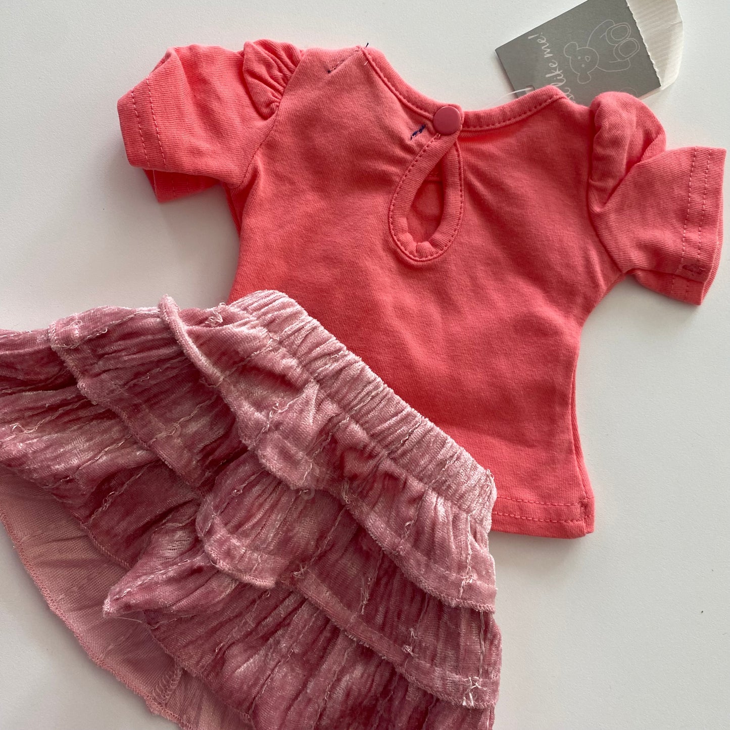 Vintage Pumpkin Patch Bear Outfit (NEW)