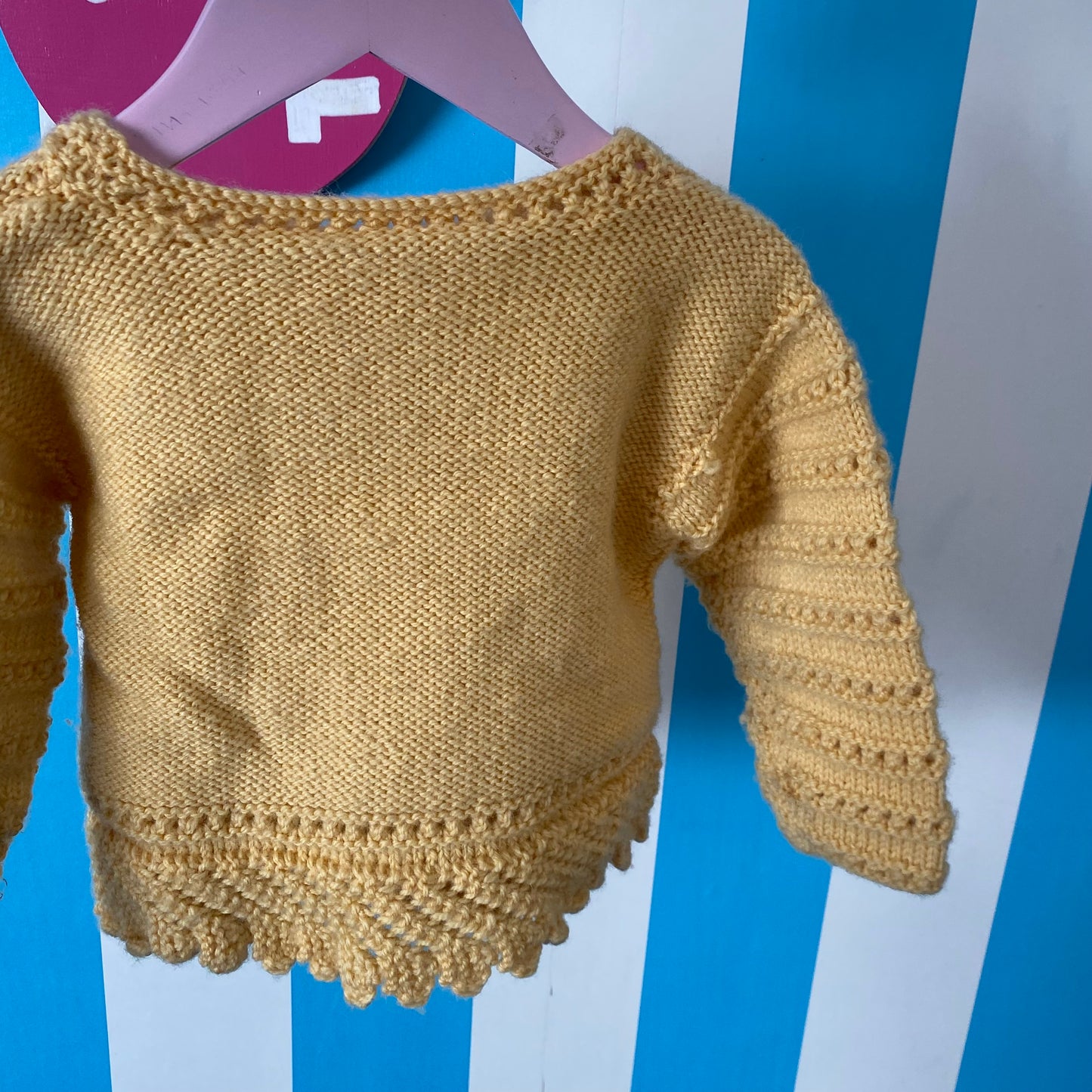 Yellow Handmade Knit - Size 2-3Y