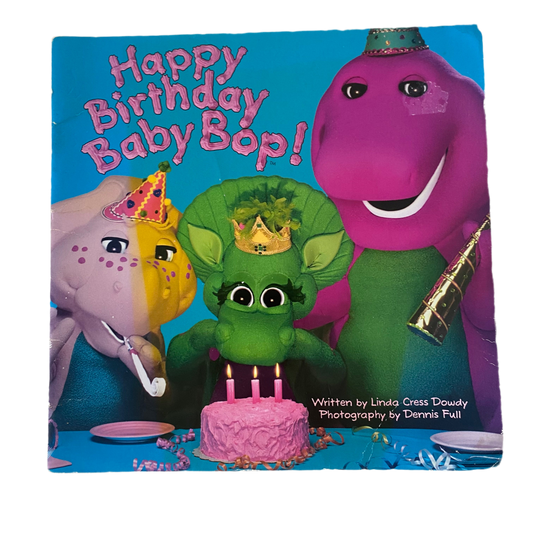 Barney Happy Birthday Baby Bop! Book