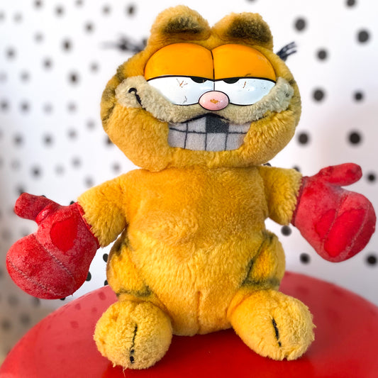 Vintage Garfield Boxer Plush