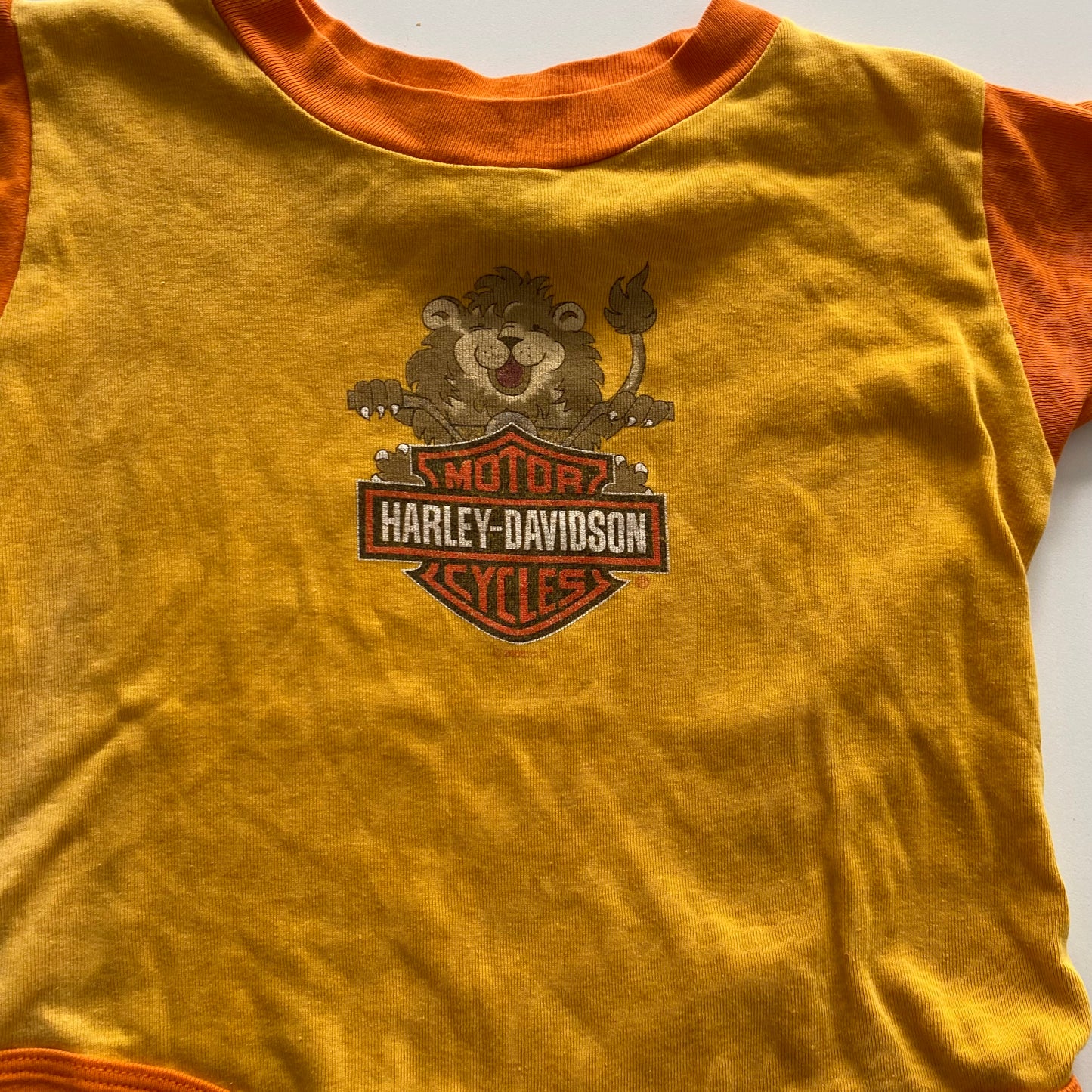 Vintage Harley Davidson Romper - Size 18M