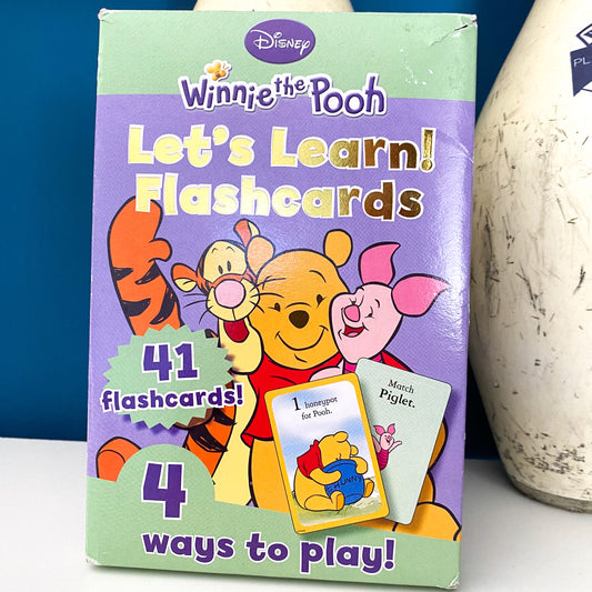 Disney Winnie The Pooh Let’s Learn Flashcards