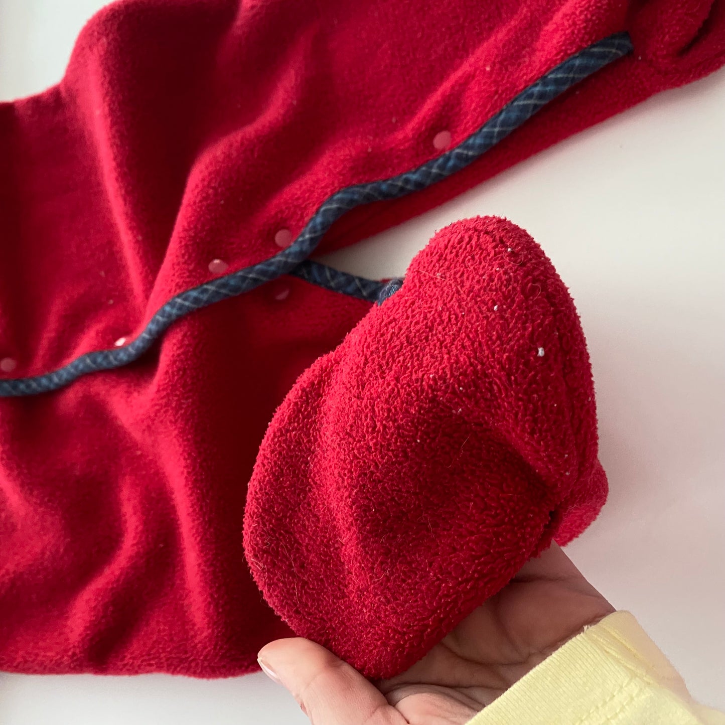 Vintage Bumble Footed Fleece Suit - Size 1