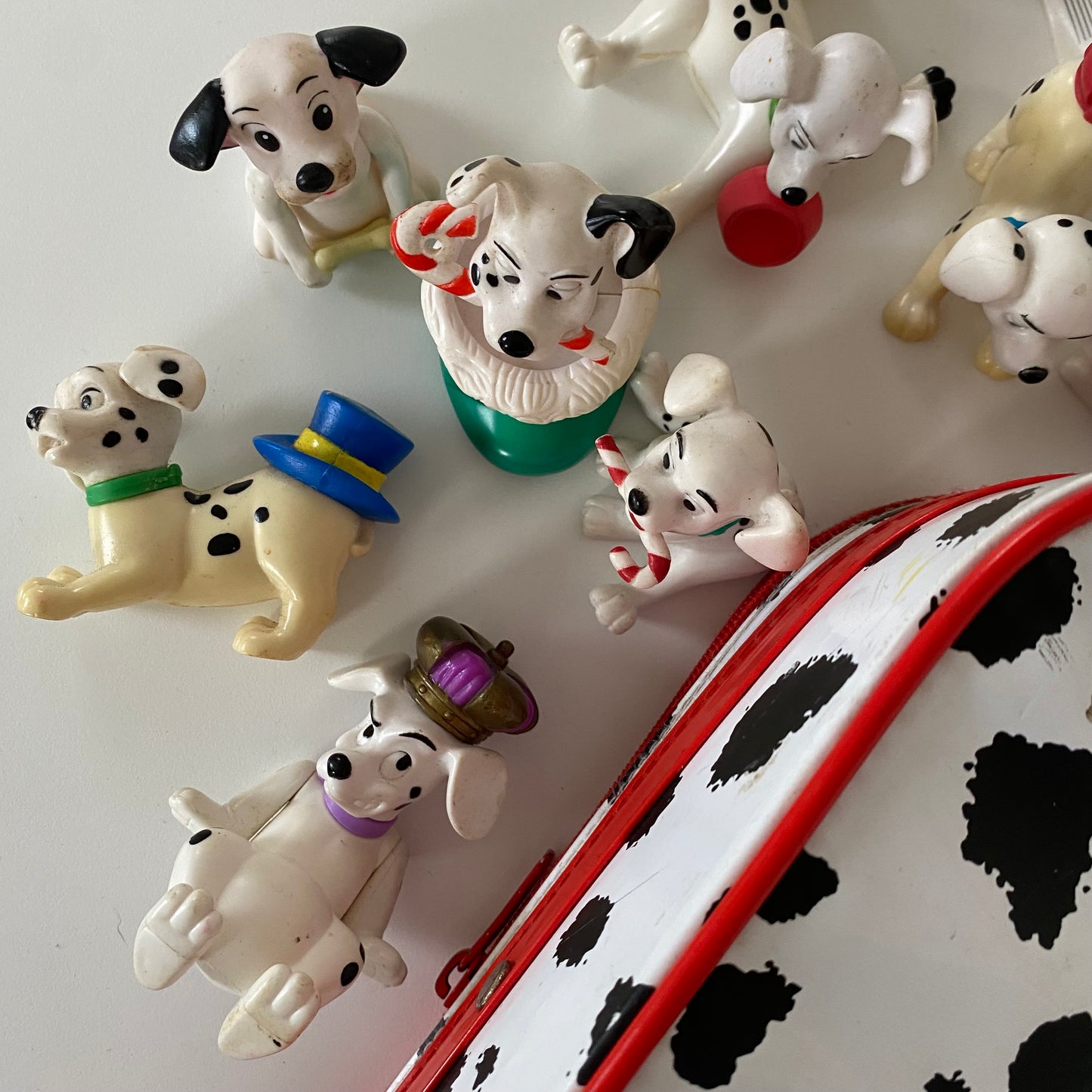 Vintage 101 Dalmatians Suitcase & Figures