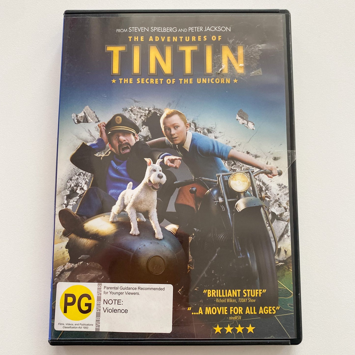 Tintin DVD