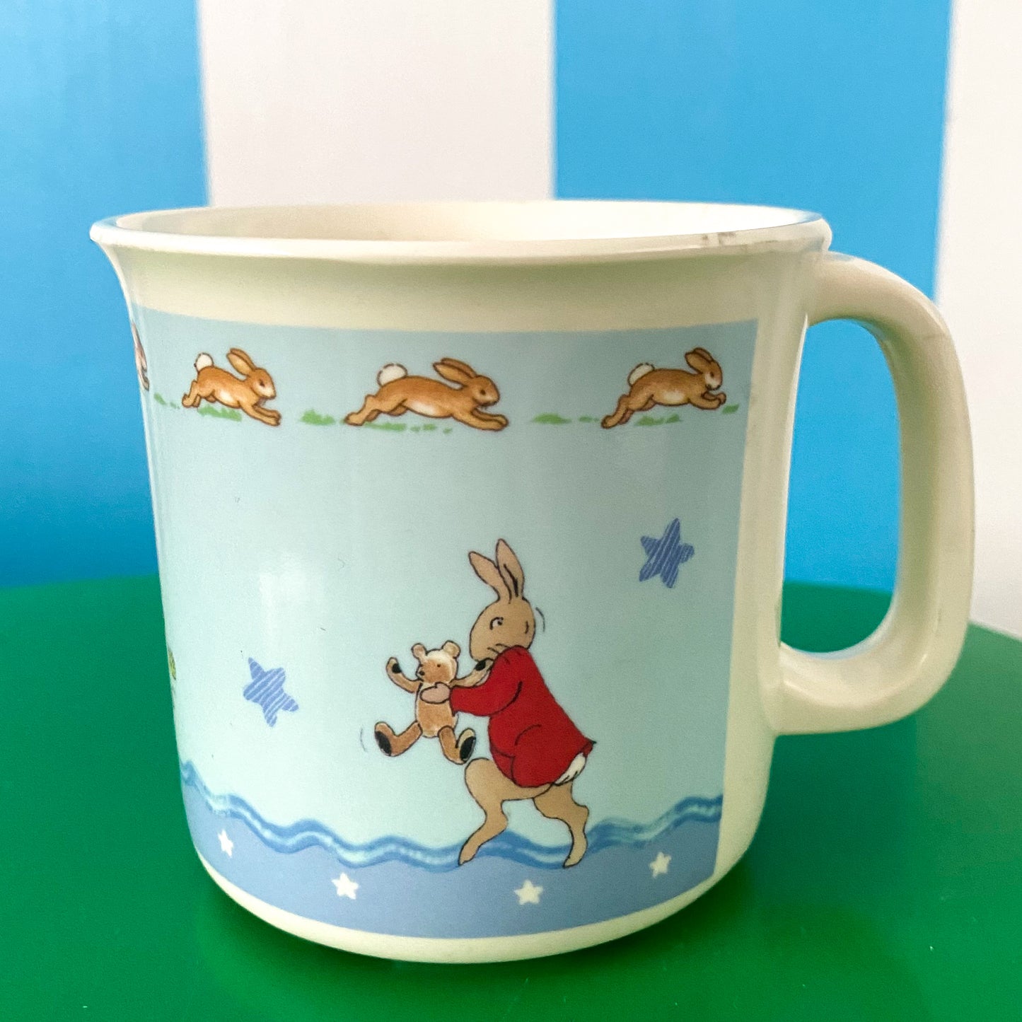 Vintage Bunnykins Melamine Mug
