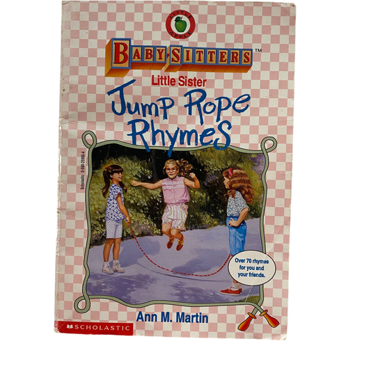 The Babysitters Club Jump Rope Rhymes Chapter Book
