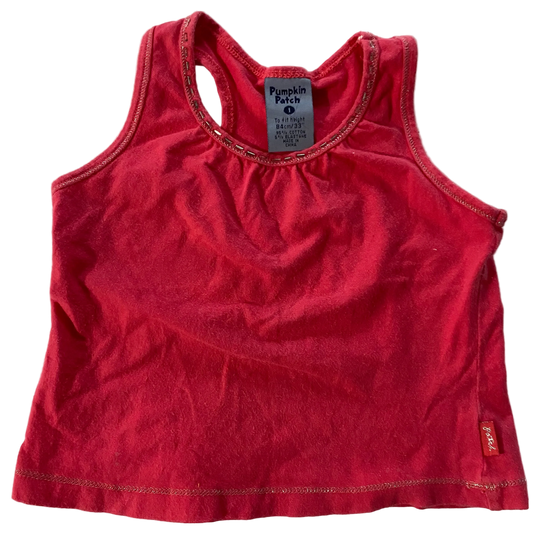 Y2K Pumpkin Patch Top - Size 1