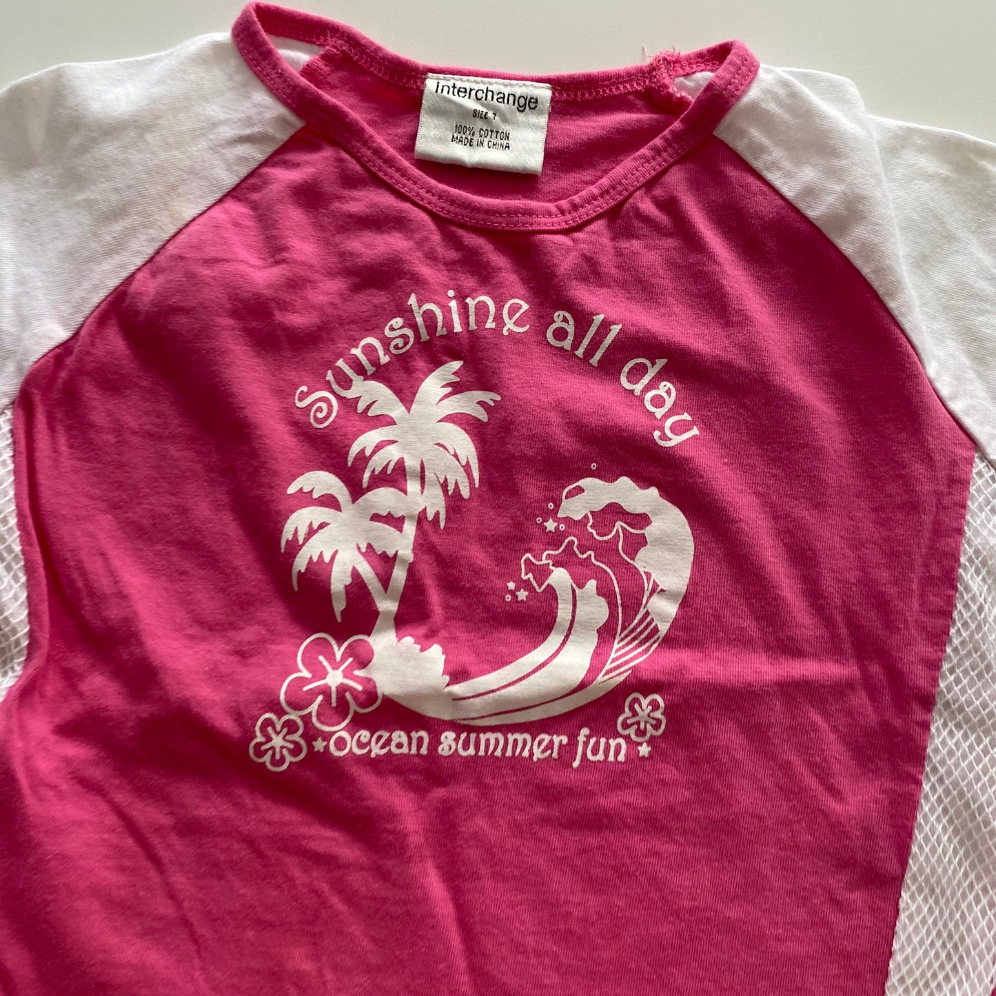 Y2K Summer Fun Top - Size 7