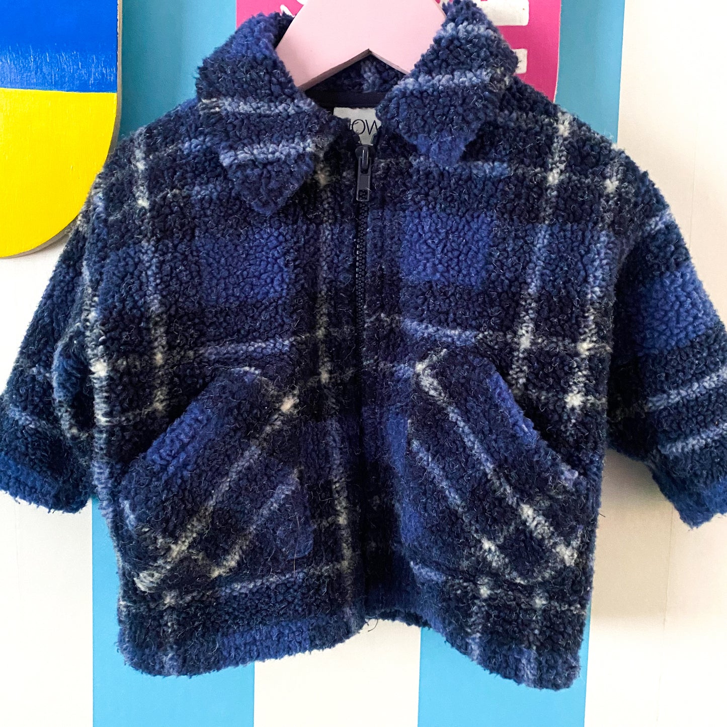 Vintage NOW Sherpa Coat - Size 12M