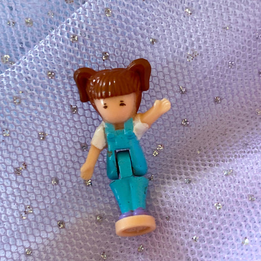 Vintage Polly Pocket 1997 Up, Up & Away Lauren Doll