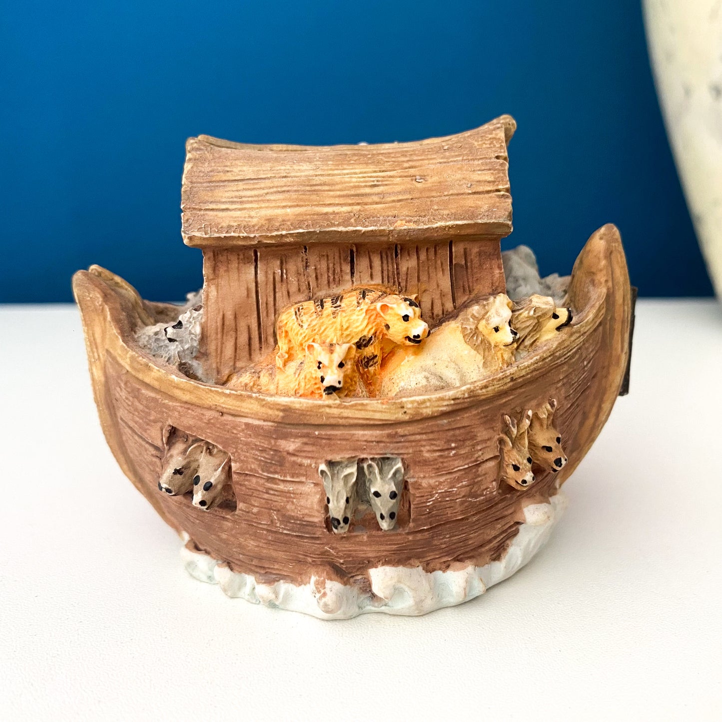 Noah’s Ark Hinged Trinket Box