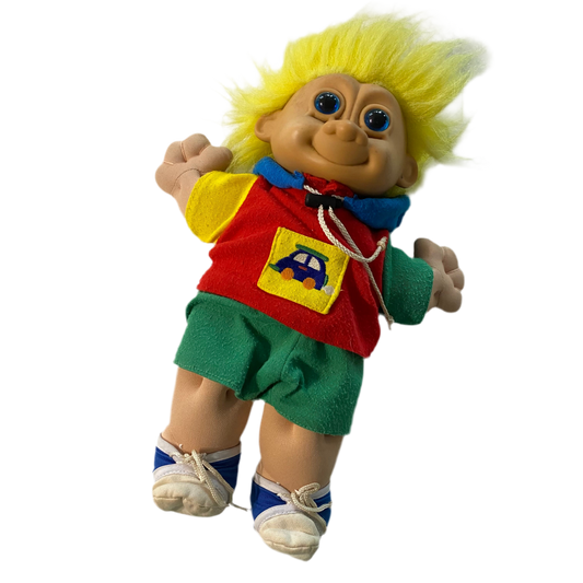 Vintage RUSS Troll Plush