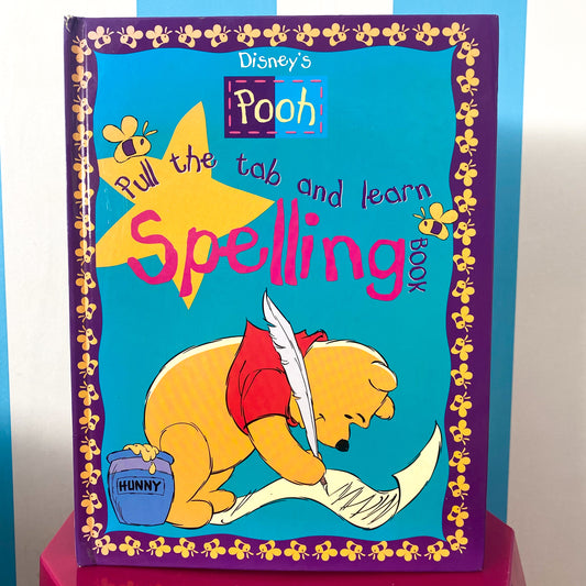 Disney Winnie Pooh Pull The Tab & Learn Spelling Book