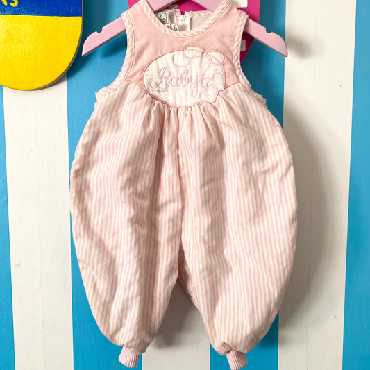 Vintage St Michaels UK Made Overalls - Size 6-12M