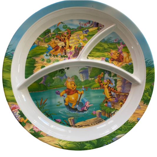 Large Winnie The Pooh Melamine Plate