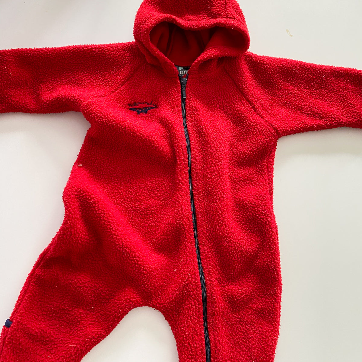 Vintage Kathmandu Hooded Fleece Suit - Size 12M