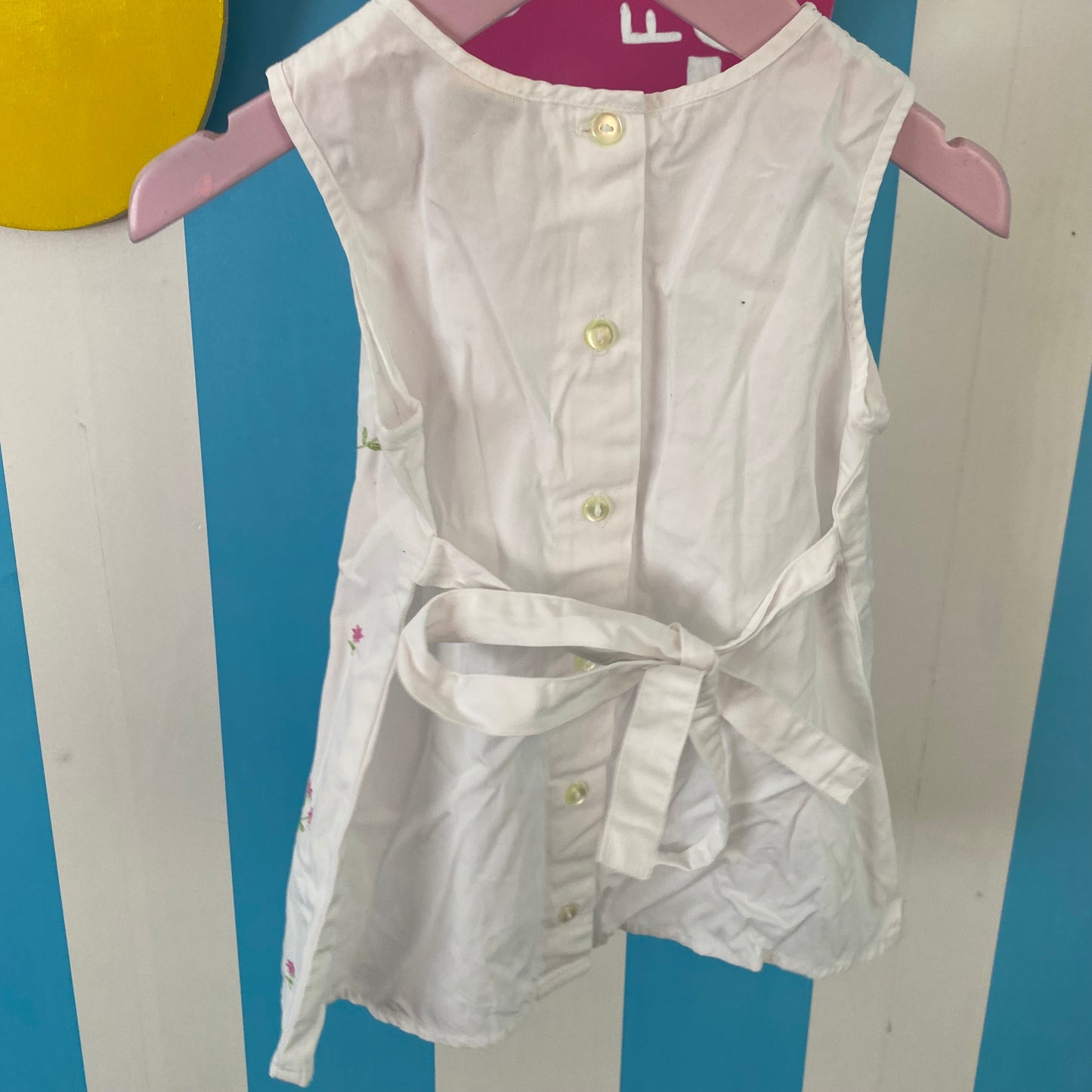 Vintage Teeny Weeny Dress - Size 3-6M