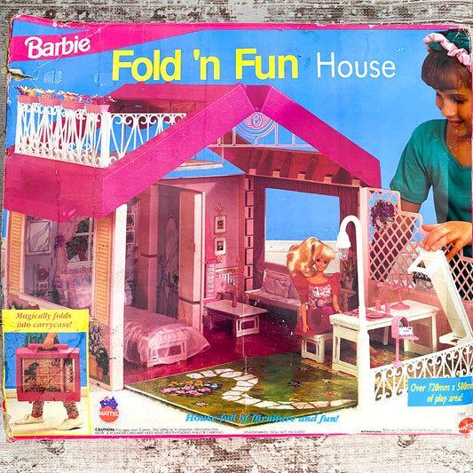 Vintage Barbie Fold ‘N Fun House