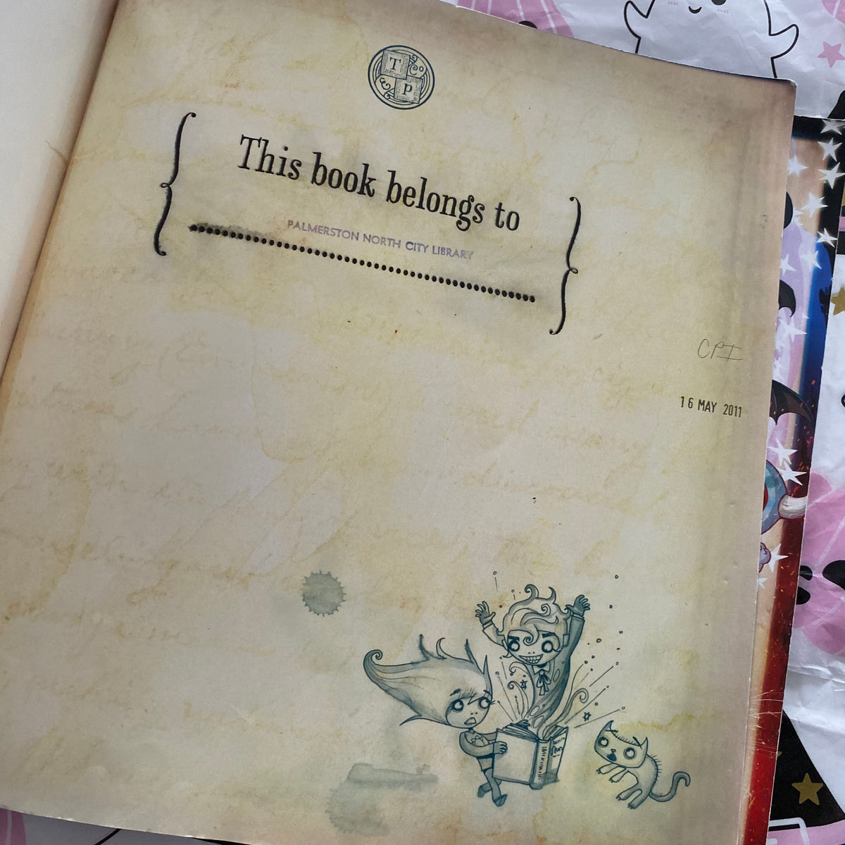 Tobias & The Super Spooky Ghost Ex Library Book