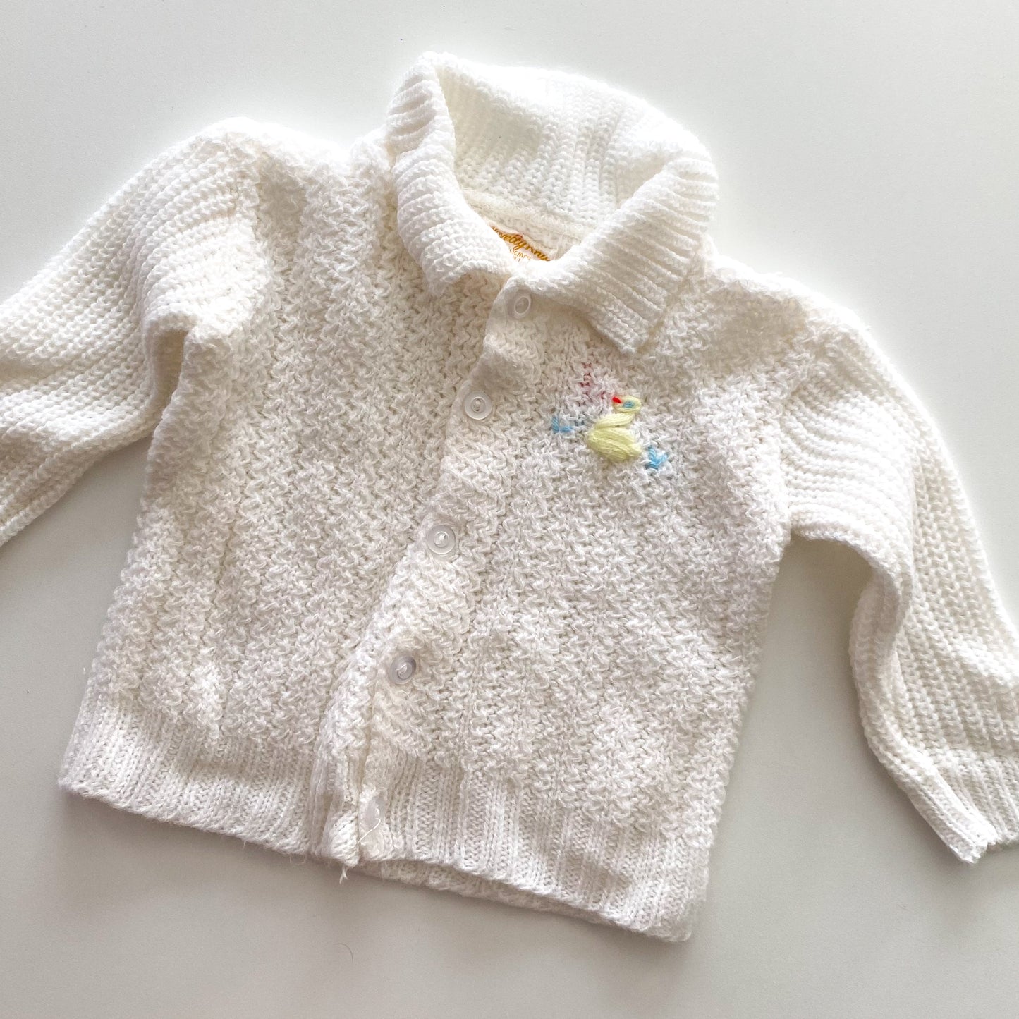 Vintage Knit Cardigan - Size 6-12M