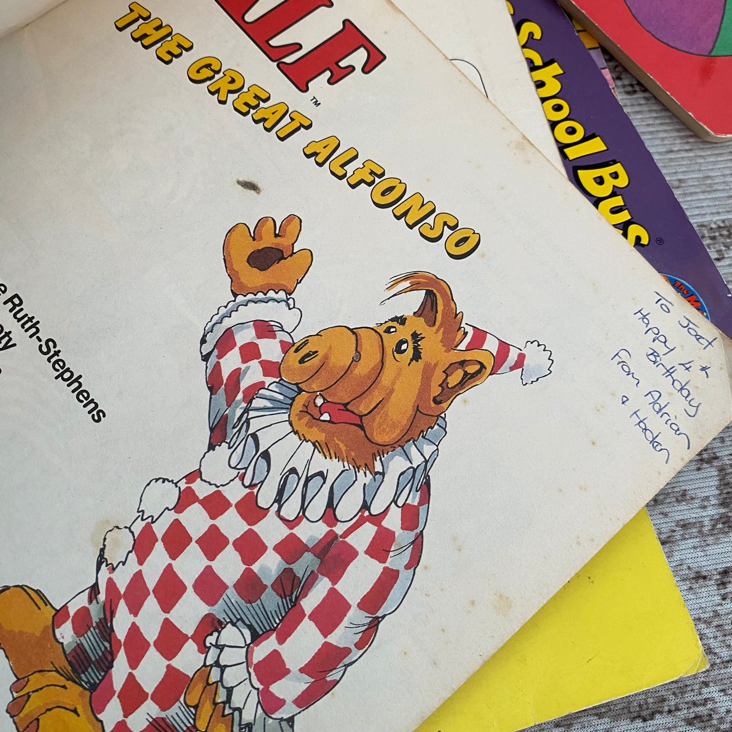 Vintage Alf The Great Alfonso Book