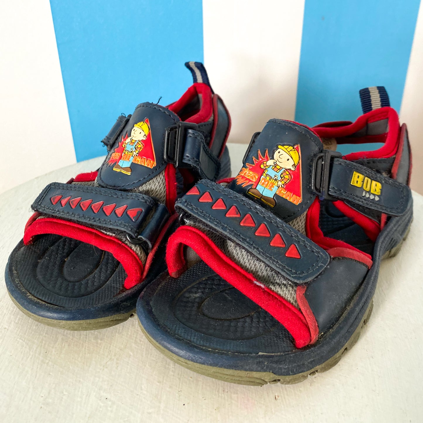 Bob The Builder Sandals - Size 8