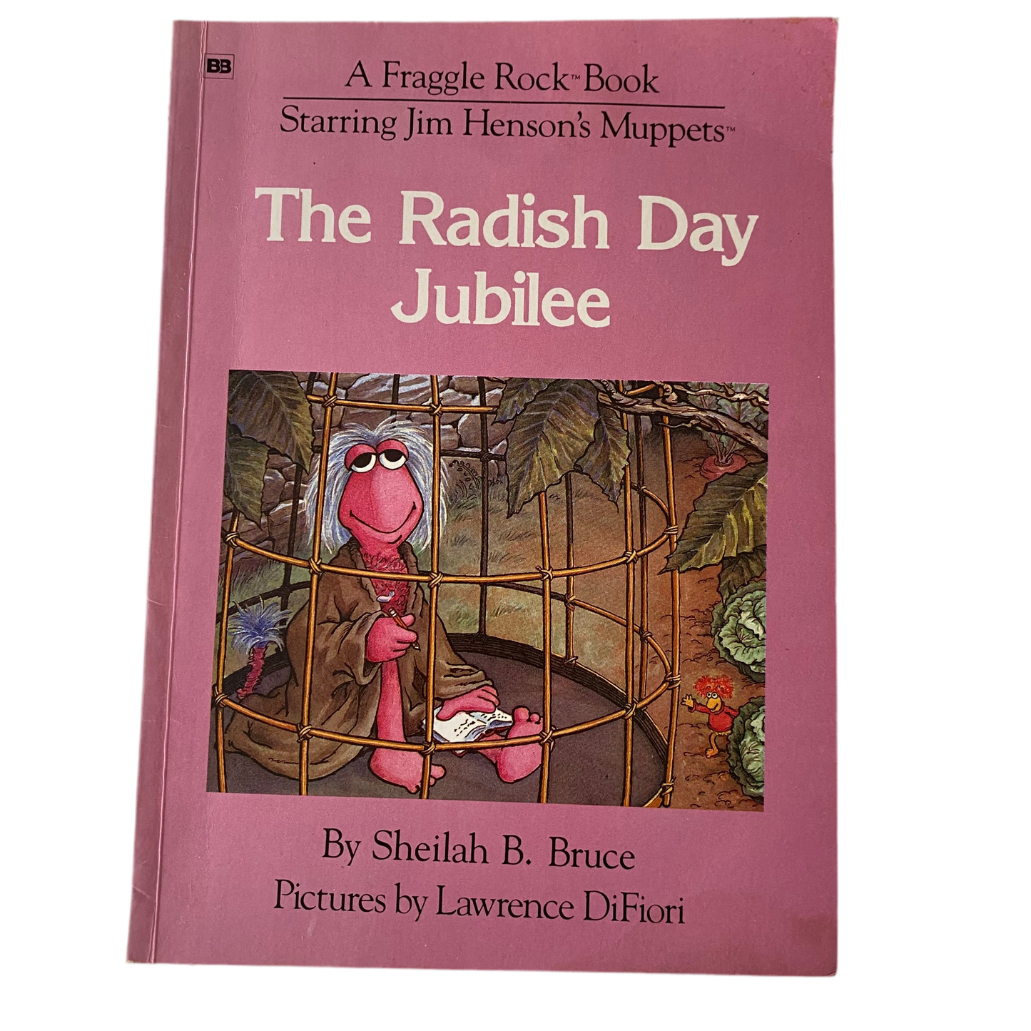 Vintage Fraggle Rock The Radish Day Jubilee Book