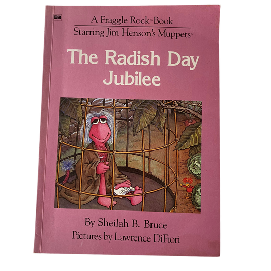 Vintage Fraggle Rock The Radish Day Jubilee Book