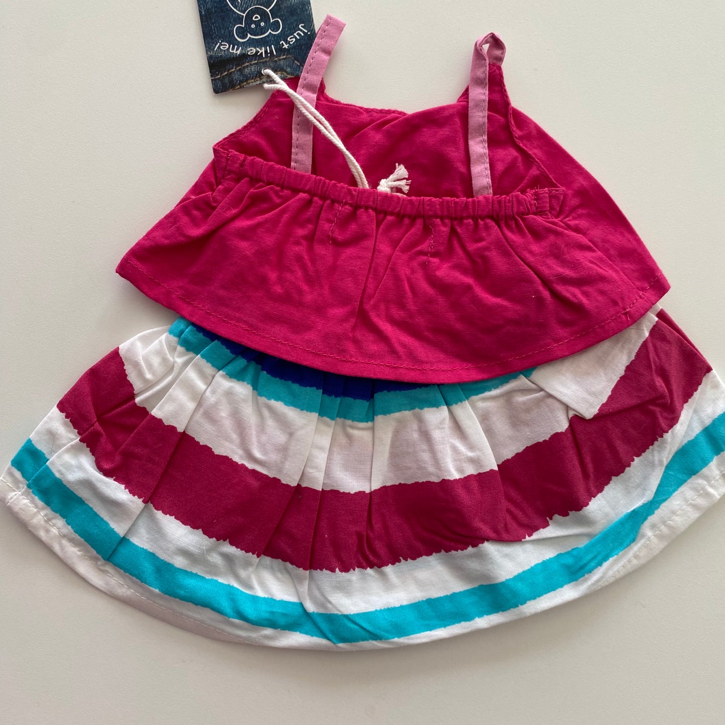 Vintage Pumpkin Patch Bear Dress (NEW)