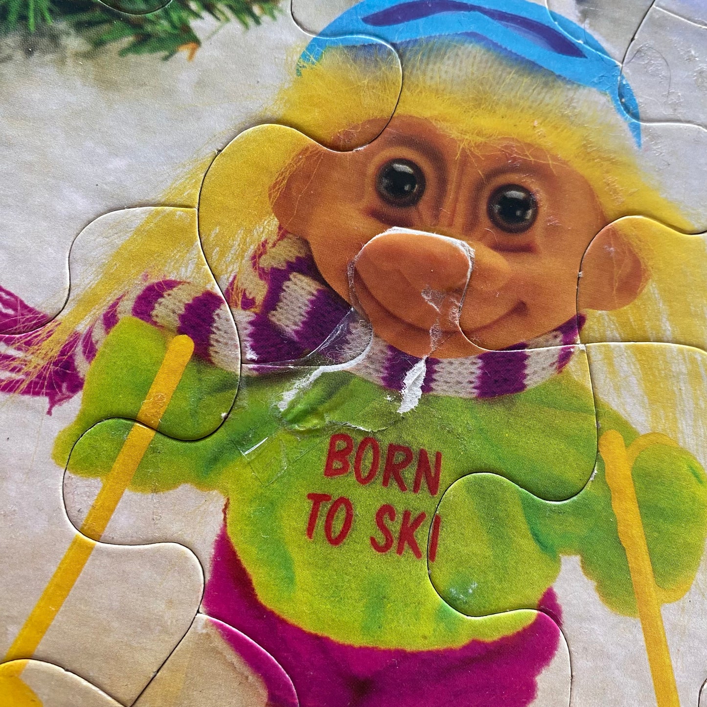 Vintage RUSS Troll Puzzle (FLAW)