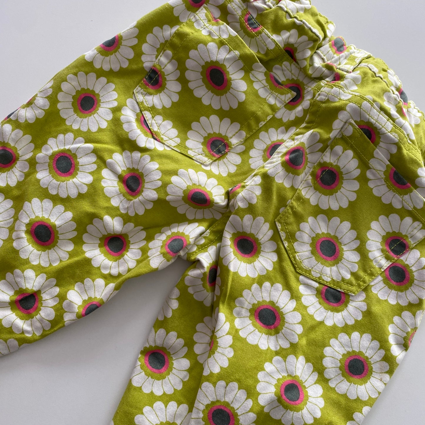 Mini Boden Floral Jeans - Size 10
