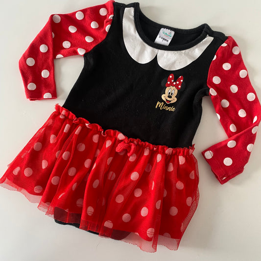 Disney Minnie Mouse Tulle Dress - Size 1