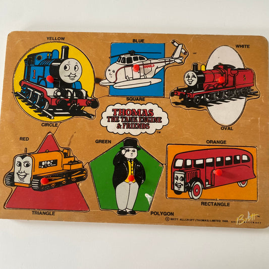 Wooden Puzzle - Vintage Thomas The Tank Engine