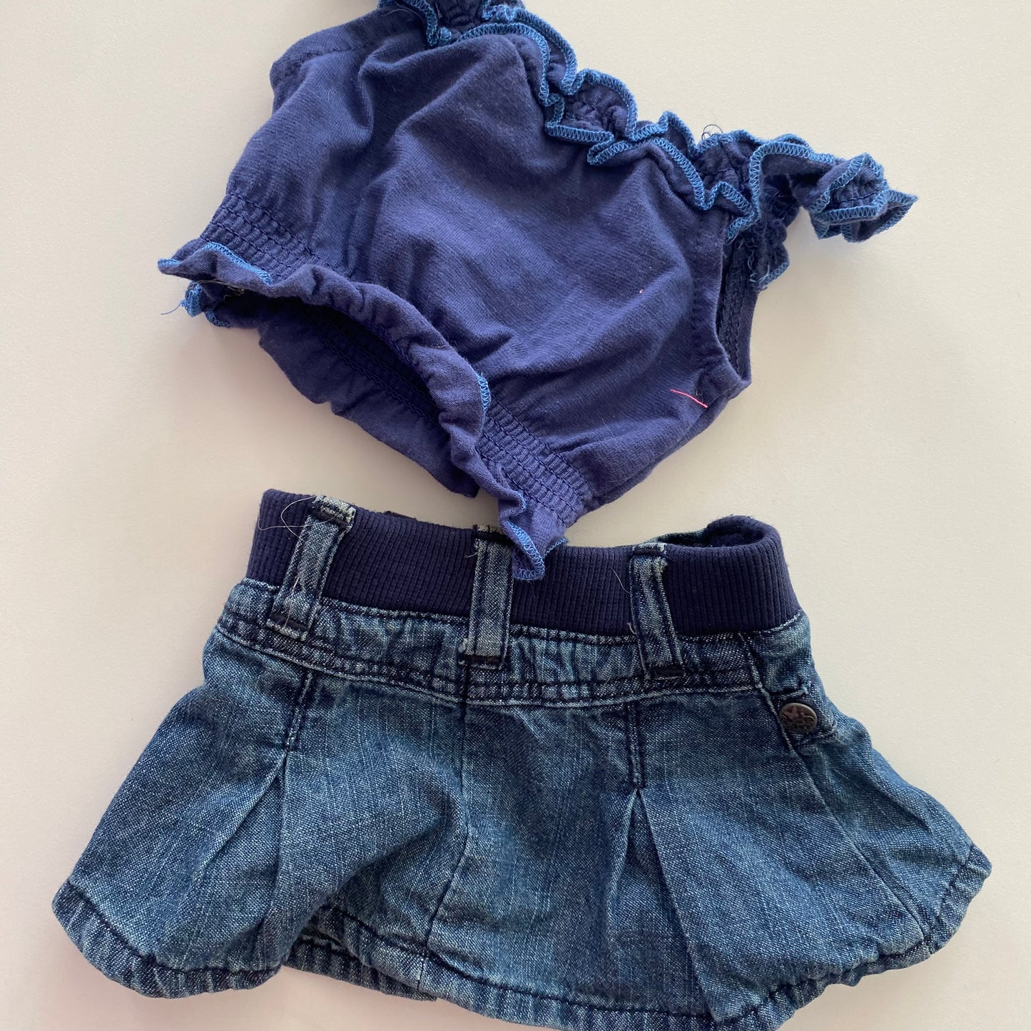Vintage Pumpkin Patch Bear Outfit