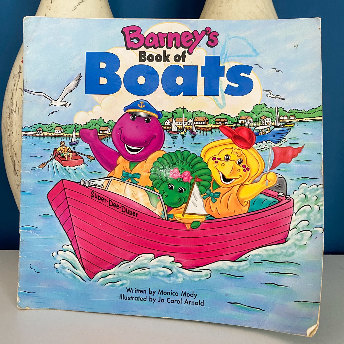 Vintage Barney Book Of Boats