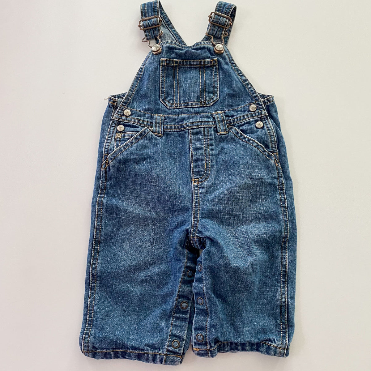 Old Navy Denim Overalls - Size 6M