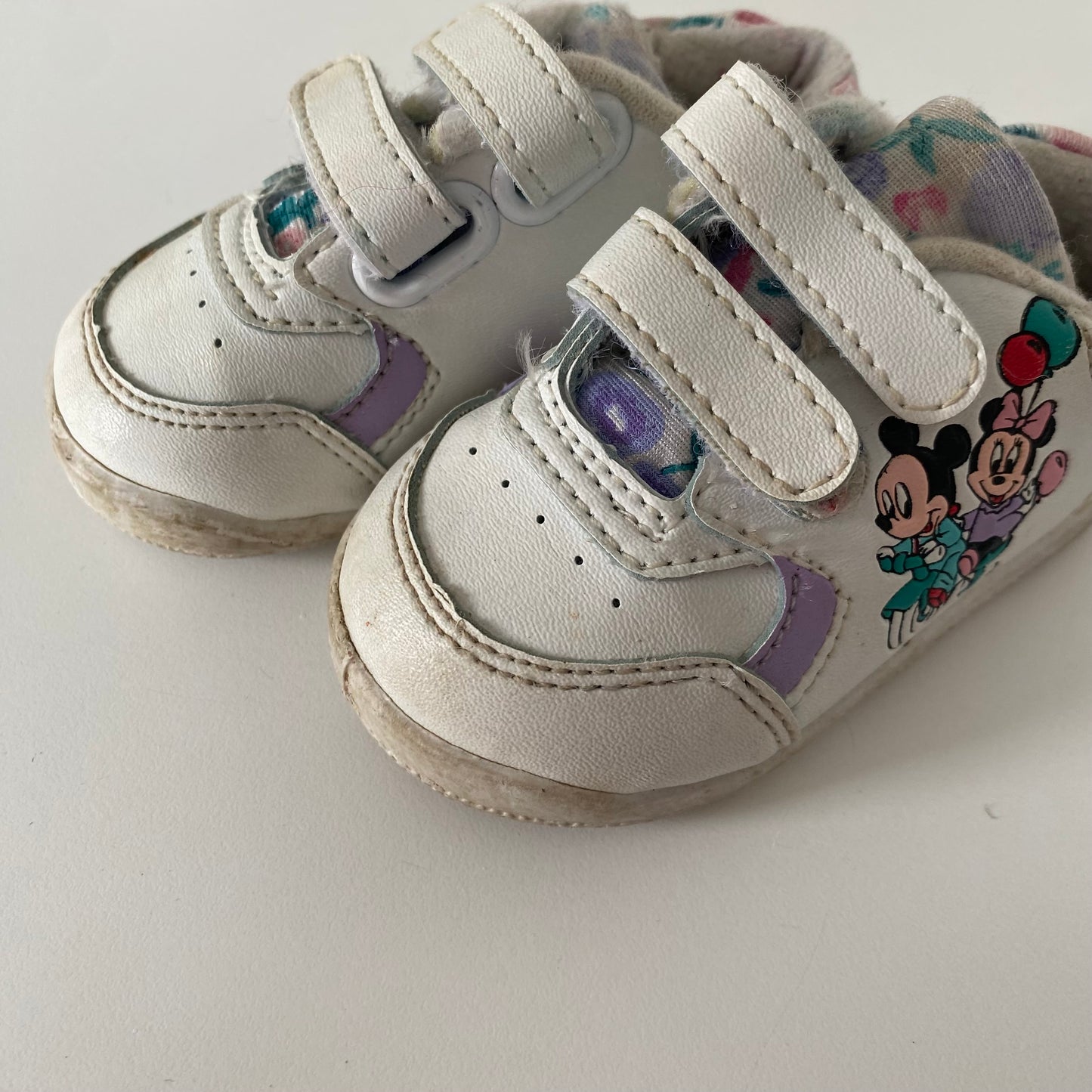 Vintage Disney Baby Shoes - Size 3 Baby