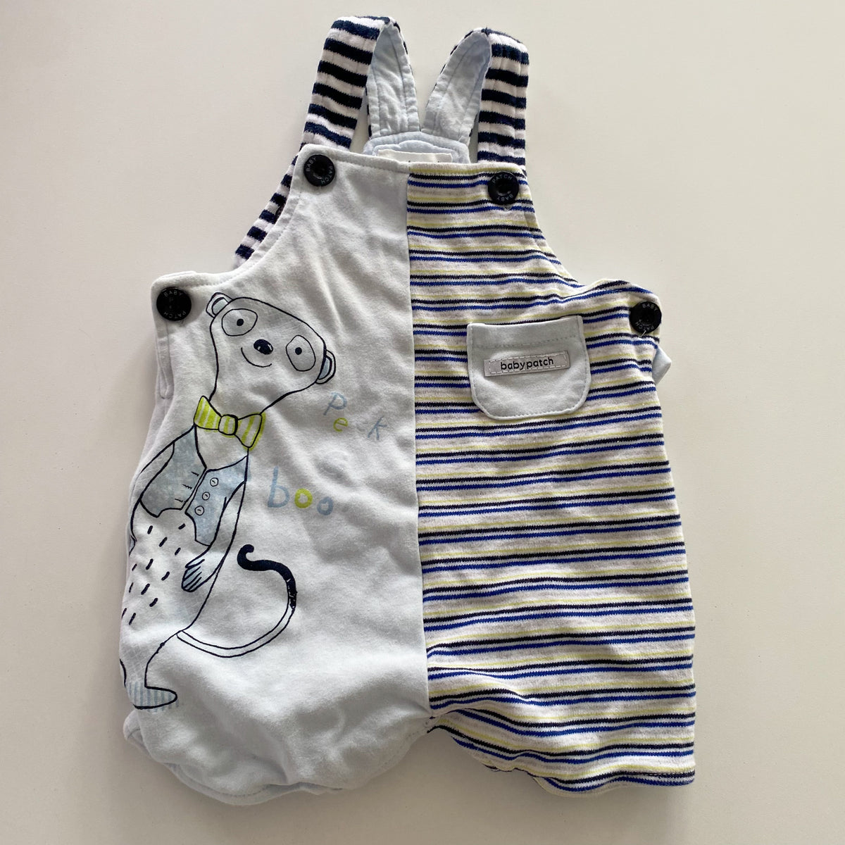 Pumpkin Patch Romper - Size 6-12M