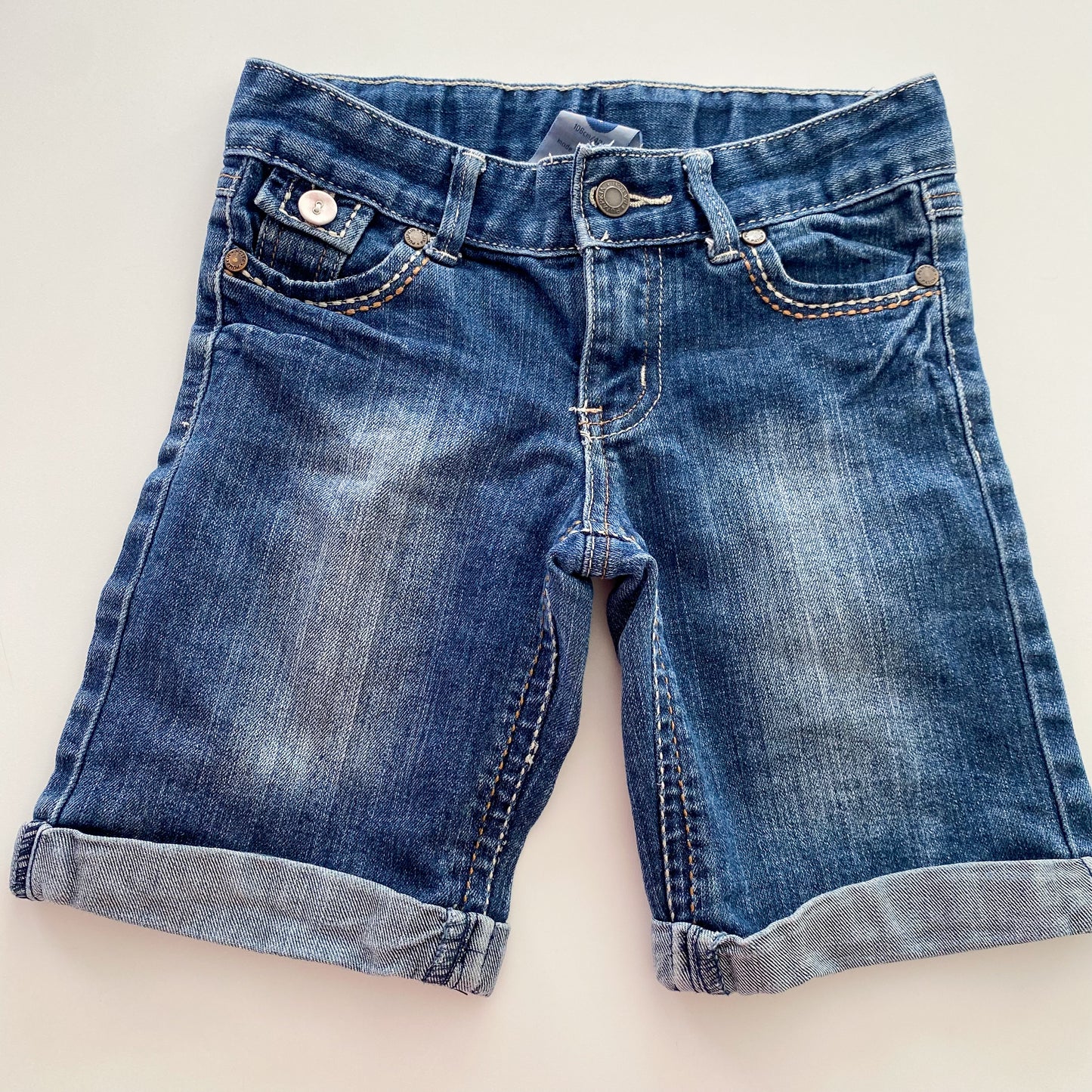 Y2K Pumpkin Patch Denim Shorts - Size 4