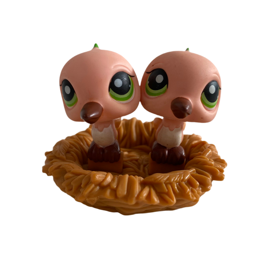 Littlest Pet Shop #343 Hummingbirds & Nest