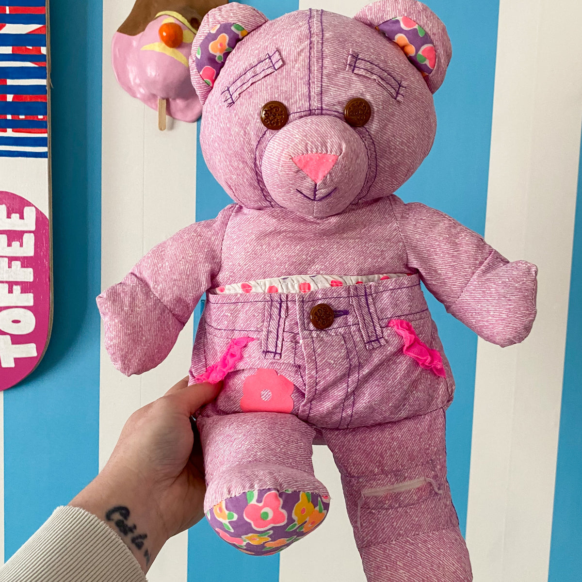 Vintage Doodle Bear Plush