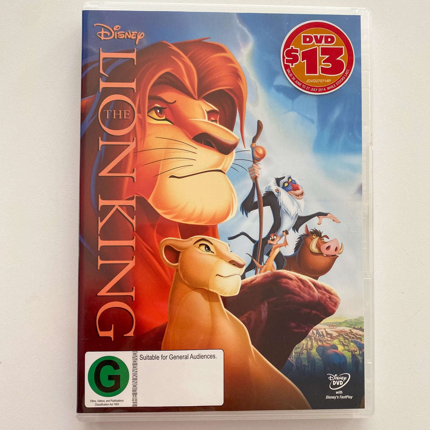 Disney Lion King DVD