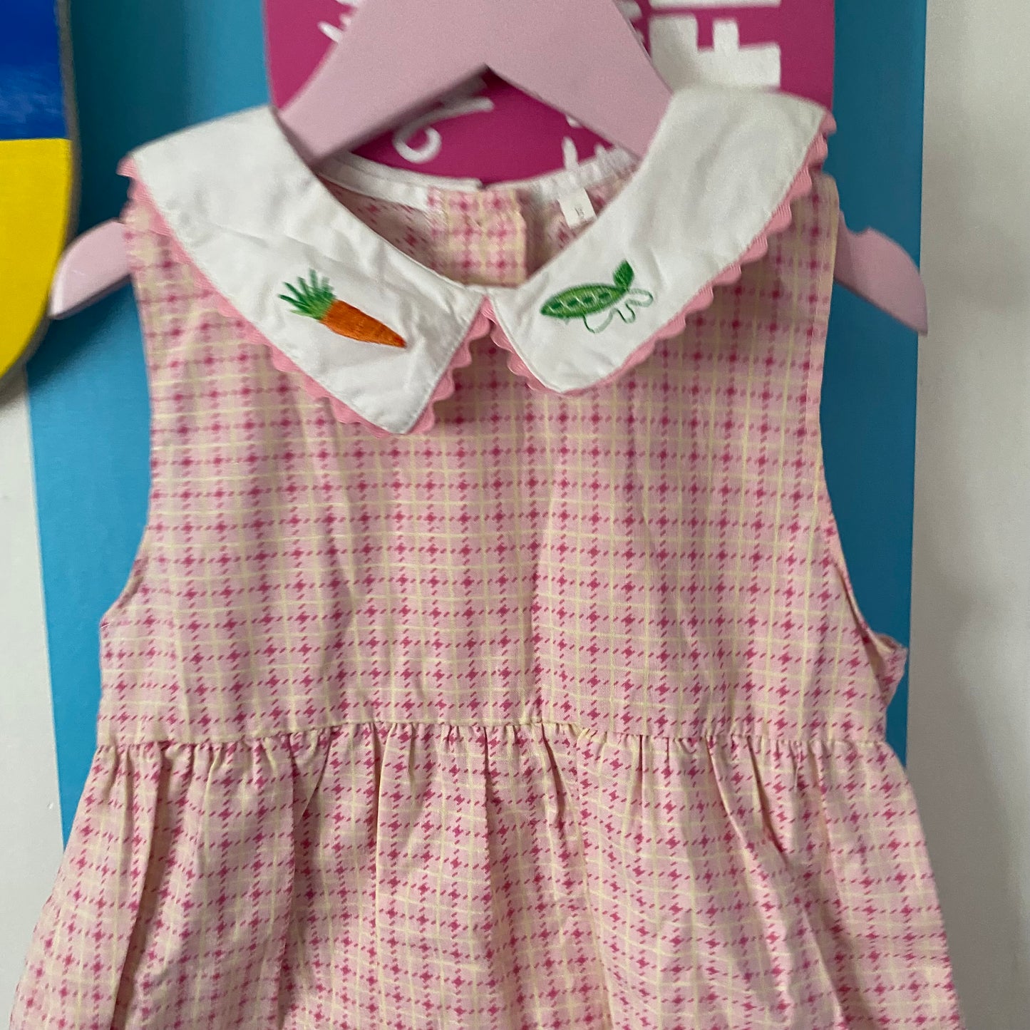 Handmade Vegetable Dress - Size 5