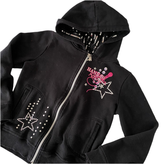 Hannah Montana Hoodie - Size 8-10Y