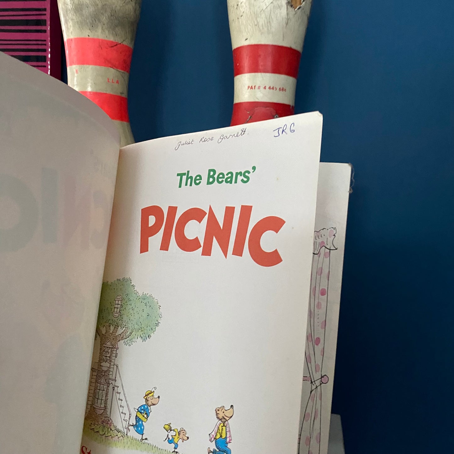 Vintage Dr Seuss The Bears Picnic Book